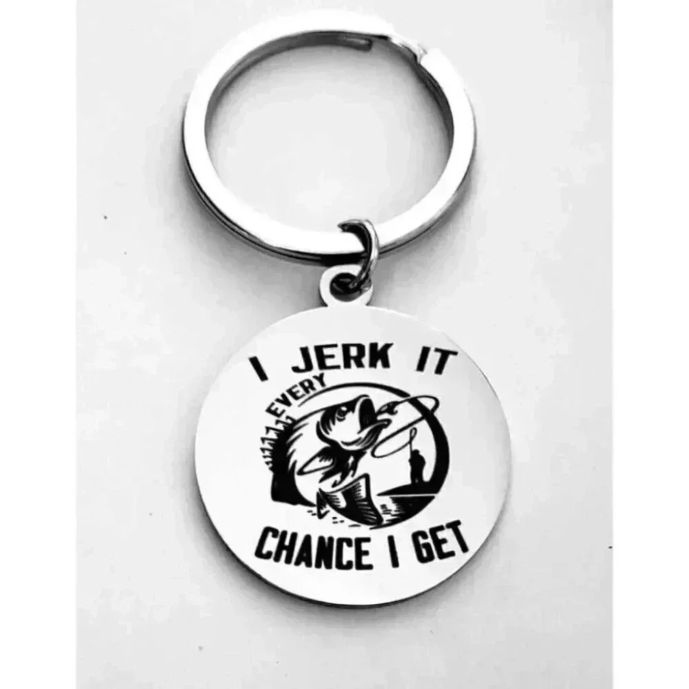 Every Chance I Get Keychain